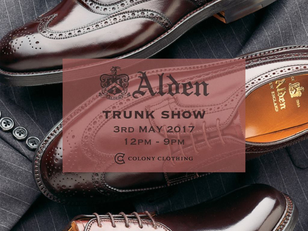 Mason and Smith  Pop-up at the ALDEN Trunk show
