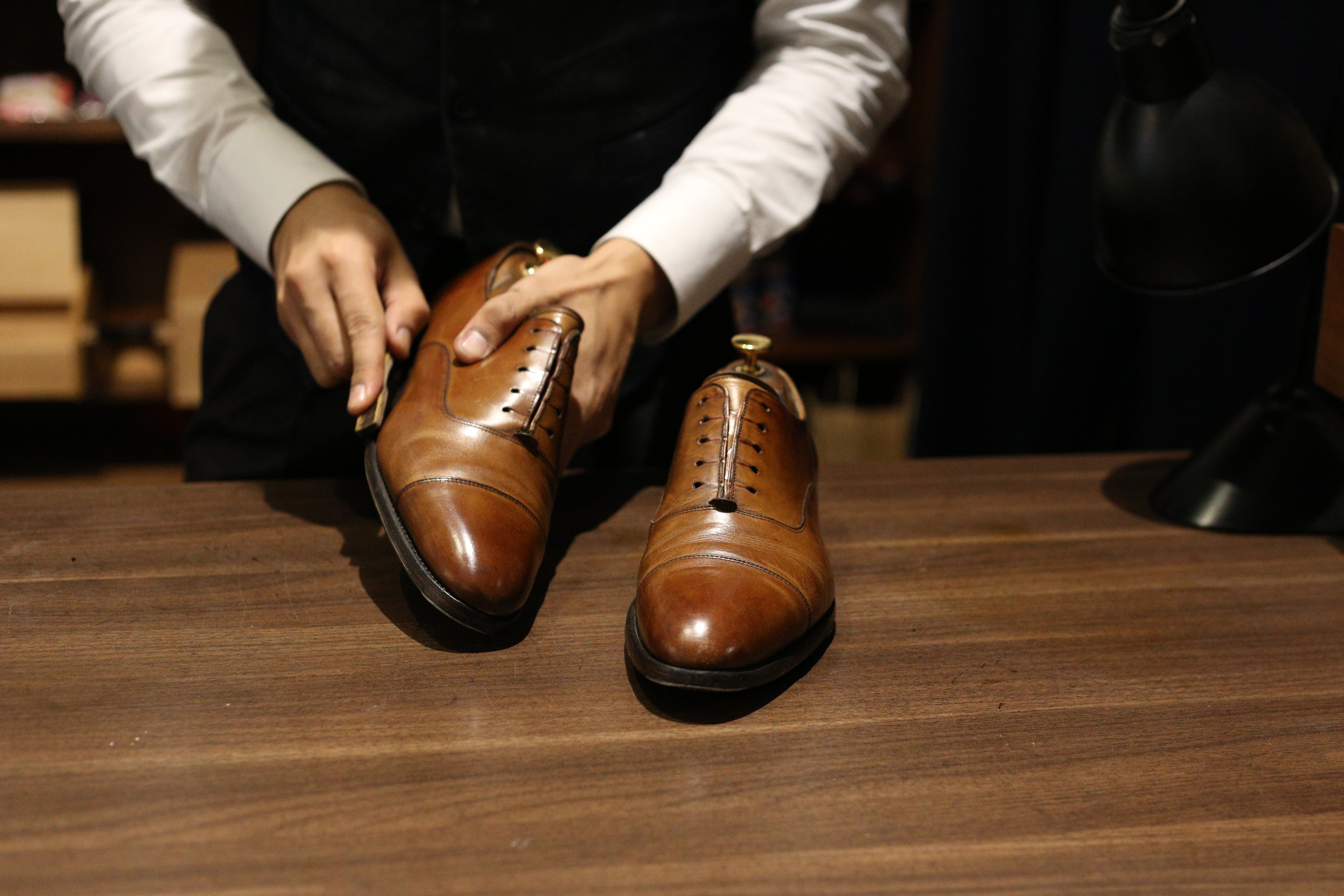 Mason and Smith's Shoe Shine Workshop 24th February 2017