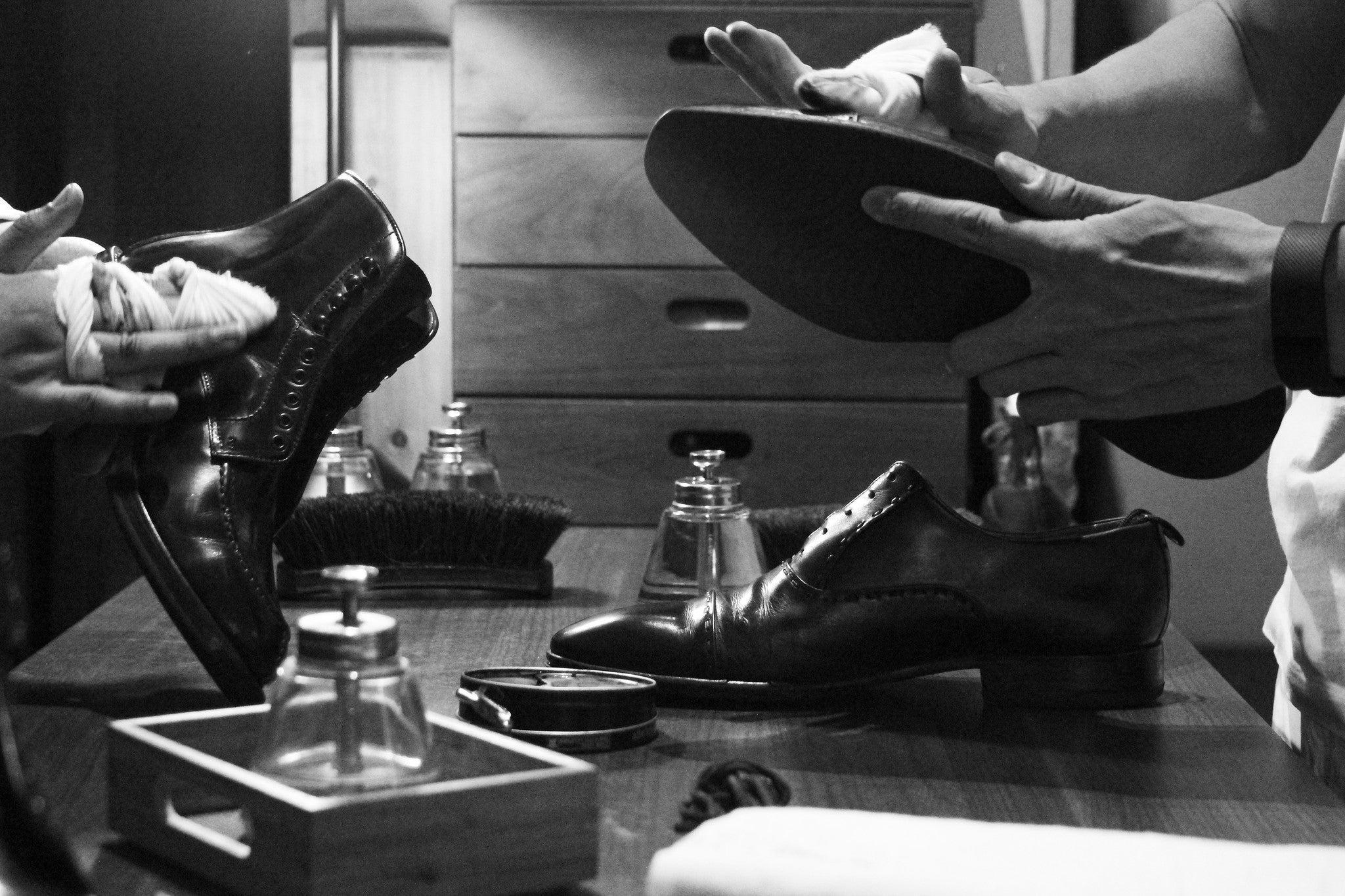 Shoe Shine 10th December 2016 Mason and Smith Shoe Salon