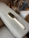 Suede Brush w/ Brass Bristle (Handle)