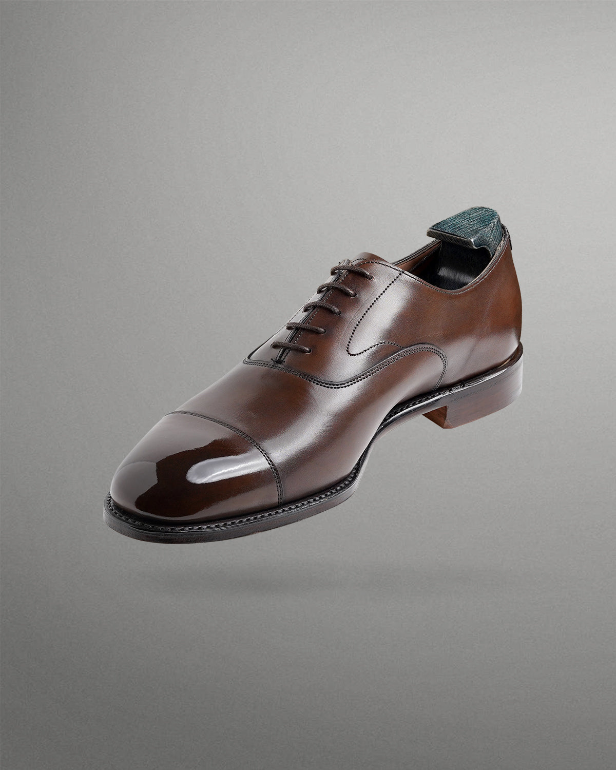 CHEANEY ALFRED BLACK CALF Joseph Cheaney Alfred Cap Toe Oxford in