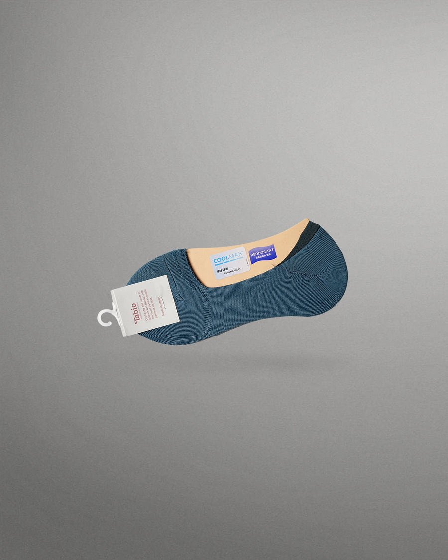 Tabio No Show Socks - Low Cut -Blue