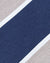 Vanda Fine Clothing - Taupe-Blue Mogador Block Stripes Tie