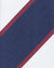 Vanda Fine Clothing - Navy-Ivory Mogador Block Stripes Tie