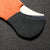 Tabio Shallow Socks - Orange / Grey