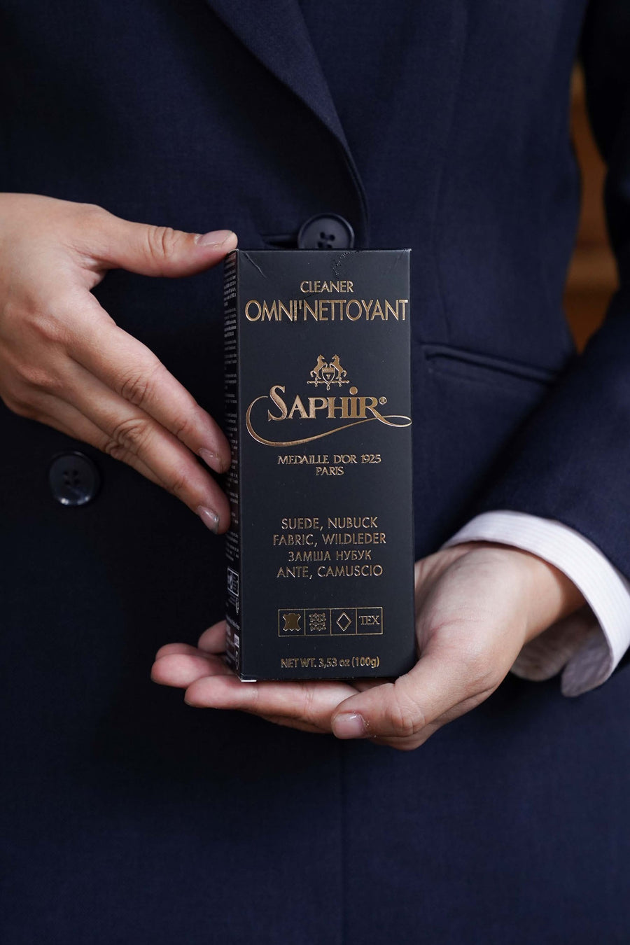 Saphir Suede Shampoo Omni nettoyant