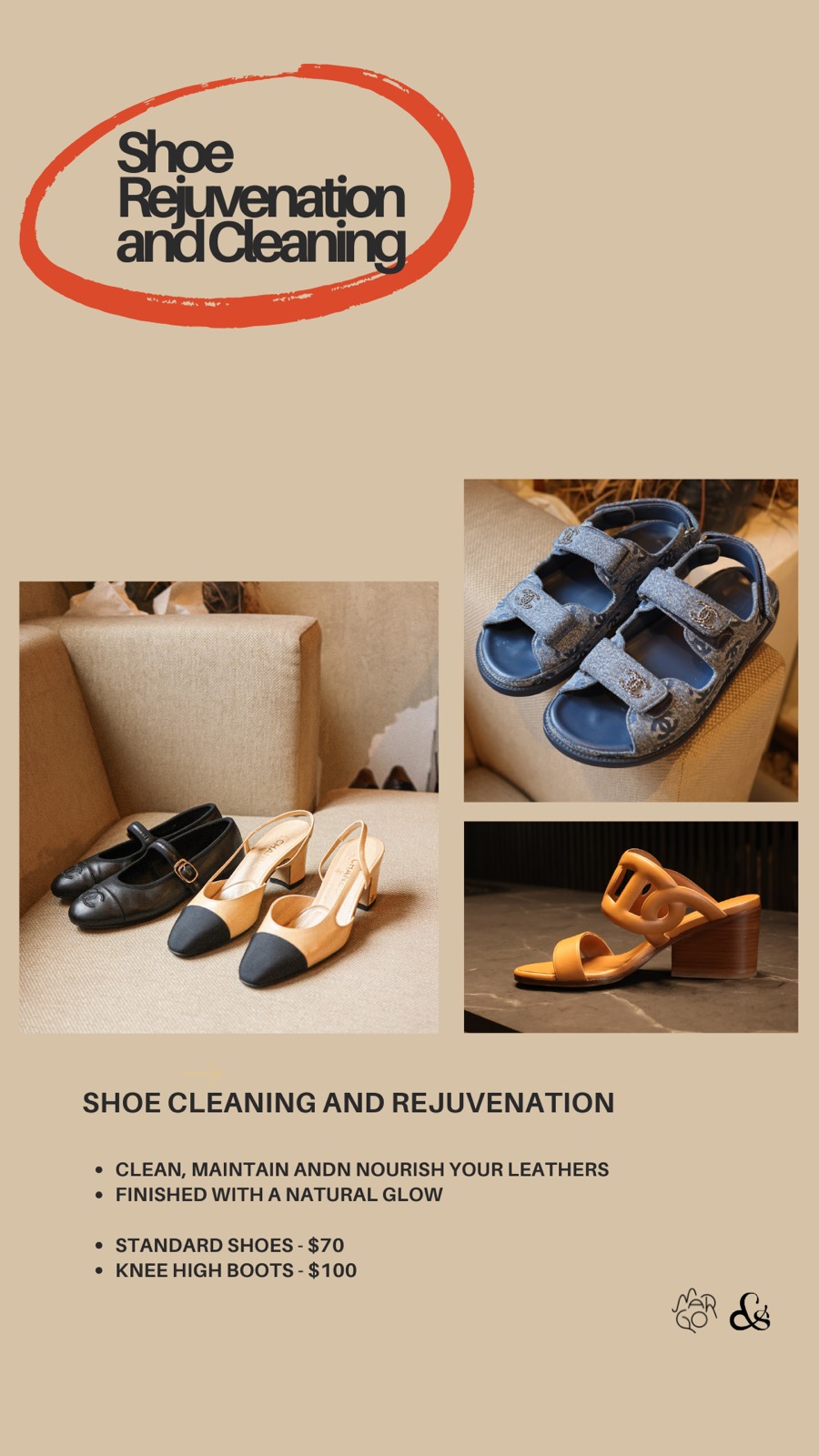 Shoe rejuvenation & cleaning