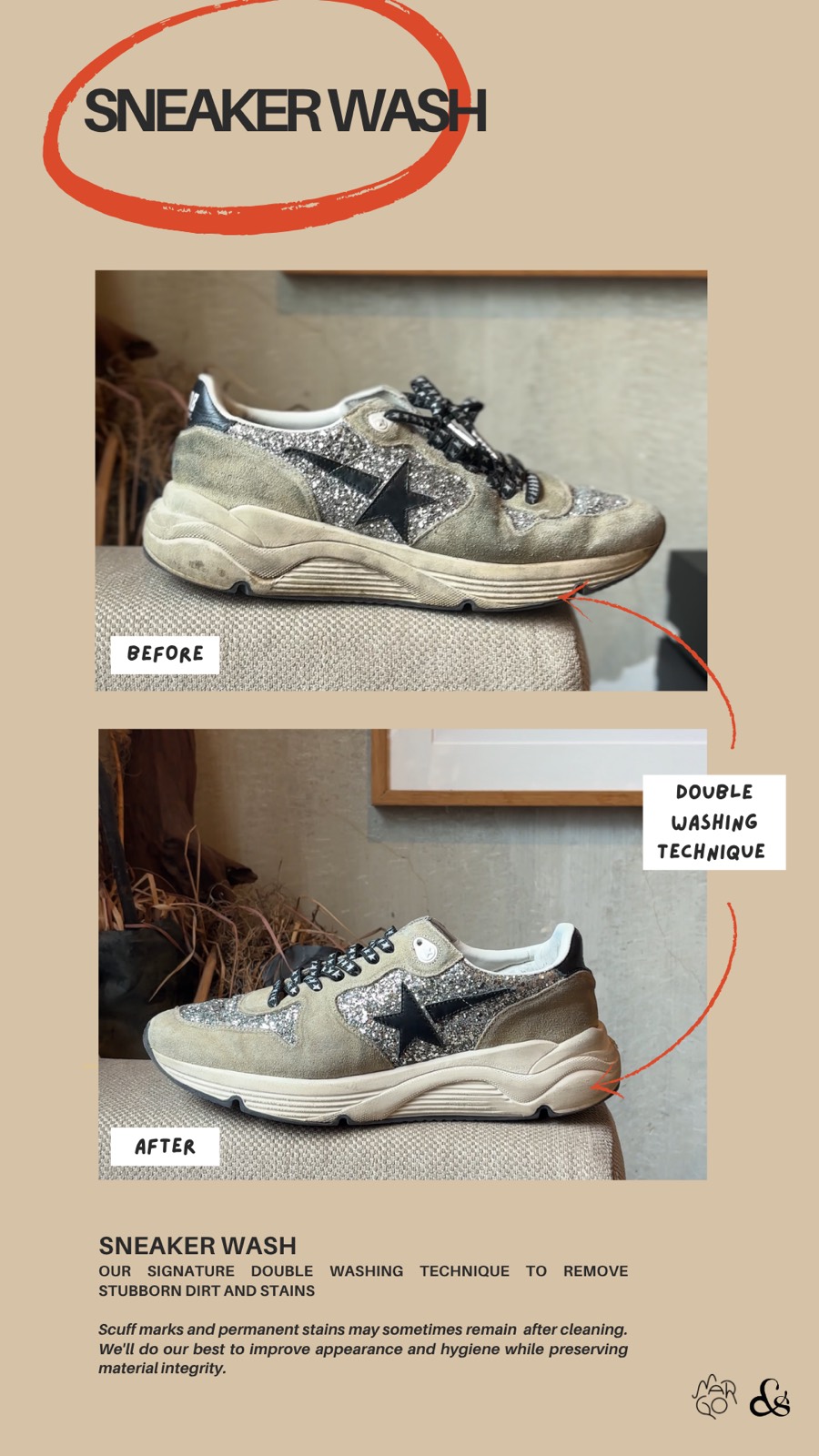 Sneaker wash