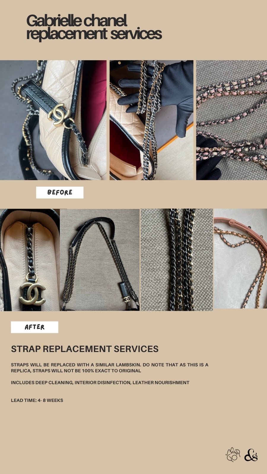 Chanel strap replacement